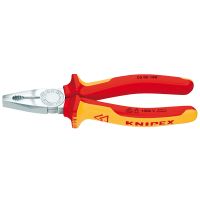 KNIPEX 03 06 160, Prüfzange, 1,6 cm, Stahl, Kunststoff, Orange, Rot, 160 mm