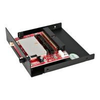 StarTech.com 3,5 Zoll Laufwerksschacht IDE auf CF SSD Kartenleser - CompactFlash - Solid State Drive - Kartenleser - 8,9 cm (3,5 Zoll)