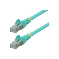 StarTech.com 1.5m CAT6a Ethernet Cable - Aqua - Low Smoke Zero Halogen (LSZH)