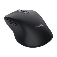 Trust Ferro - Maus - hyperscroll, multi-device - Für Rechtshänder - optisch - 9 Tasten - kabellos - 2.4 GHz, Bluetooth - kabelloser Empfänger (USB)
