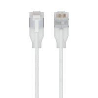 Ubiquiti UACC-Cable-Patch-EL-C6A-12M-W, 12 m, Cat6a, RJ-45, RJ-45, Durchscheinend, Weiß