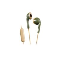 JVC HA-F19M-GC, Kabelgebunden, 8 - 20000 Hz, Anrufe/Musik, 5 g, Kopfhörer, Cremefarben, Grün