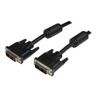 StarTech.com 3m DVI-D Single Link Kabel - St/St - DVI Monitorkabel - 1920x1200 - DVI Verbindungskabel/Anschlusskabel - Schwarz - DVI-Kabel - Single Link - DVI-D (M)