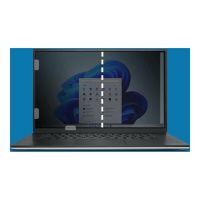 Kensington Blickschutzfilter für Notebook - 2-Wege - entfernbar - 43.2 cm (17")