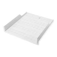 ROLINE Rack - Regal - 550 mm tief, Tragfähigkeit 25 kg - Hellgrau, RAL 7035 - 2U - 48.3 cm (19")