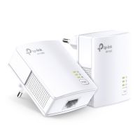TP-LINK AV1000-Gigabit-Powerline-Starter KIT, 1000 Mbit/s, IEEE 1901, IEEE 802.3, IEEE 802.3ab, IEEE 802.3u, Typ C, Gigabit Ethernet, 10,100,1000 Mbit/s, HomePlug AV2