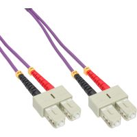 InLine LWL Duplex Kabel - SC/SC - 50/125µm - OM4 - 20m