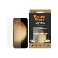 PanzerGlass Bildschirmschutz für Handy - ultrabreite Passform mit EasyAligner