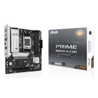 ASUS PRIME B850M-A-CSM, AMD, Sockel AM5, AMD Ryzen 7000 Series, AMD Ryzen 8000 Series, AMD Ryzen 9000 Series, Sockel AM5, DDR5-SDRAM, 256 GB