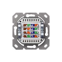 DIGITUS CAT 6A Klasse EA Netzwerkdose, designkompatibel, geschirmt, Unterputz
