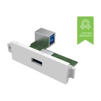 Vision TechConnect 3 USB-a module - Modulares Faceplate-Snap-In