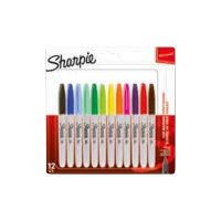 Sharpie Marker - permanent - verschiedene Farben - fein (Packung mit 12)
