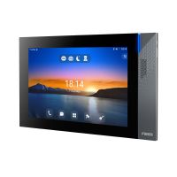 Fanvil i57A, 25,6 cm (10.1 Zoll), LCD, 1280 x 600 Pixel, Edelstahl, Schwarz, Tasten, Horizontal