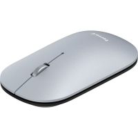 TERRA NBM1000S, Beidhändig, Optisch, RF Wireless + Bluetooth, 4000 DPI, Silber