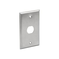 Eaton Tripp Lite Series RJ45 Bulkhead Wall Plate 1 Cutout Industrial Metal Single Gang TAA