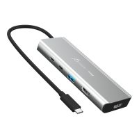 j5create JCD401 - Dockingstation - USB-C / USB4 / Thunderbolt 3 / Thunderbolt 4