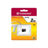 Transcend Flash-Speicherkarte - 2 GB - microSD