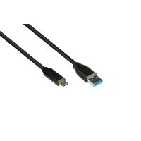 Good Connections 2831-AC005S, 0,5 m, USB A, USB C, USB 3.2 Gen 2 (3.1 Gen 2), 10 Gbit/s, Schwarz