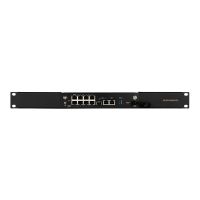 Rackmount.IT RM-CP-T6 - Montagesatz für Netzwerkgeräte - Rack montierbar - RAL 9005 - 1U - 48.3 cm (19")