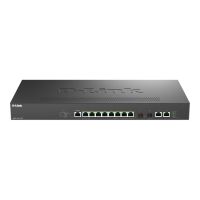 D-Link DMS 1250-12TP - Switch - L2+ - Smart - 8 x 10/100/1000/2.5G (PoE+)