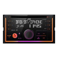JVC KW-DB95BT - Auto - Receiver (CD) - im Armaturenbrett