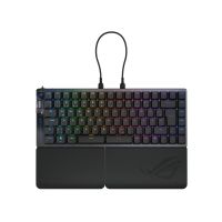 ASUS ROG Falcata, Verkabelt & Kabellos, USB + RF Wireless + Bluetooth, Magnetic-mechanical key switch, QWERTZ, RGB-LED, Schwarz