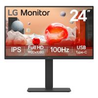 LG 24BA650, 60,5 cm (23.8"), 1920 x 1080 Pixel, Full HD, LED, 5 ms, Schwarz