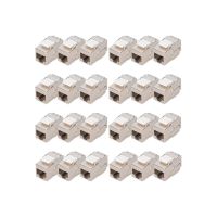 DIGITUS CAT 6A  Kompakt-Keystone Modul, geschirmt, werkzeugfreier Montageanschluss. 24 Stk.