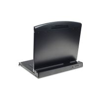 DIGITUS 17" LCD KVM-Konsole, 8-Port VGA, italienische Tastatur
