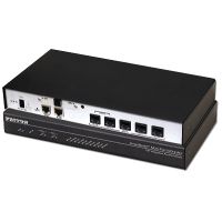 Patton Smart Node 4654, Schwarz, G.168, G.723.1, G.726, G.729, G.729A, G.729ab, 10,100 Mbit/s, 100 - 250 V, 50 - 60 Hz, 10 W