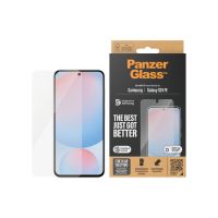 PanzerGlass Bildschirmschutz für Handy - ultraweite Passform mit Ausrichtungsstück