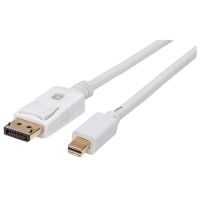 Techly ICOC MDP-010T4K, 1 m, DisplayPort, Mini DisplayPort, Männlich, Männlich, 4096 x 2160 Pixel