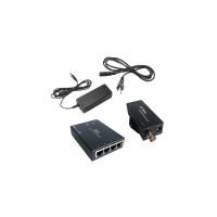 Phybridge NV-EC-04-XKIT, Netzwerksender, 610 m, 100 Mbit/s, Koaxial, 10,100 Mbit/s, Voll