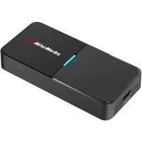 AVer AVerMedia BU113, Schwarz, USB 3.2 Gen 1 (3.1 Gen 1), 3840 x 2160 Pixel, HDMI, Leistung, Digitalkamera, PC