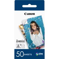 Canon ZINK™ 5 x 7,5 cm Fotopapier mit 50 Blatt, 5x7.6 cm, 2x3", Weiß, 50 Blätter