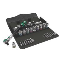 Wera Zyklop Speed 8100 SC 6 - Knarrensatz mit Bit- und Steckschlüssel-Satz