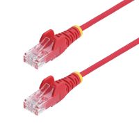 StarTech.com N6PAT25CMRDS, 0,25 m, Cat6, U/UTP (UTP), RJ-45, RJ-45, Rot