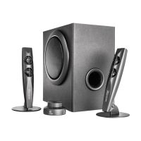 Wavemaster STAX - Lautsprechersystem - 2.1-Kanal - kabellos - Bluetooth - 46 Watt (Gesamt)