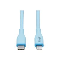 Eaton Tripp Lite Series Safe-IT USB-C to Lightning Sync/Charge Antibacterial Cable, Ultra Flexible, MFi Certified - USB 2.0 (M/M)