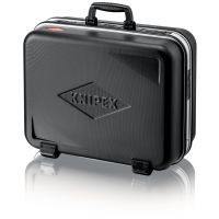 KNIPEX BIG Twin, Werkzeugkasten, Aluminium, Schwarz, 38 l, 25 kg, Zahlenschloss