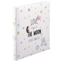 Hama To The Moon, Schwarz, Blau, Pink, Weiß, Gelb, 300 Blätter, 10 x 15 cm, Weiß, 60 Blätter, 290 mm