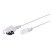 S/CONN maximum connectivity S/CONN 12-09086, 15 m, TAE-F, RJ-45, Weiß, Männlich, Männlich