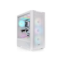 Thermaltake S Series S380 TG ARGB - Mid tower - ATX - Seitenteil mit Fenster (gehärtetes Glas)