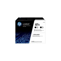 HP 87X - 2er-Pack - Hohe Ergiebigkeit - Schwarz - original - LaserJet - Tonerpatrone (CF287XD)