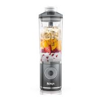 SharkNinja Ninja BC251EUGY, Tragbarer Mixer, 0,57 l, Eis-Crusher, Grau, Transparent