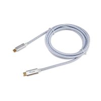 Equip USB 3.2 Gen 2 C-auf-C-Kabel, M/M, 3,0m, PD100W , 4K/60Hz, 10Gbps, Weiß, 3 m, USB C, USB C, USB 3.2 Gen 2 (3.1 Gen 2), 10 Gbit/s, Weiß