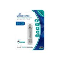 MEDIARANGE combo - USB-Flash-Laufwerk - 64 GB