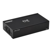 Eaton Tripp Lite Series 2-Port HDMI over Cat6 Splitter - 4K 60 Hz, HDR, 4:4:4, PoC, HDCP 2.2, 230 ft. (70.1 m)