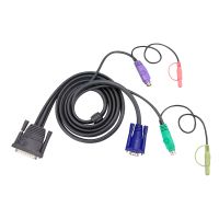 ATEN Tastatur- / Video- / Maus- / Audio-Kabel - PS/2, HD-15 (VGA)