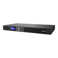 BlueWalker PowerWalker VI 500 R1U - USV (Rack - einbaufähig) - AC 165-290 V - 300 Watt - 500 VA - 7 Ah - RS-232, USB - Ausgangsanschlüsse: 4 - 1U - 48.3 cm (19")